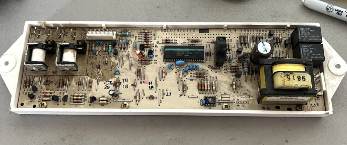 Whirlpool Oven Electronic Control Board USED - Part # 3196943, 6610058 SCM60