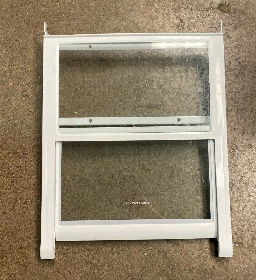 Kenmore LG Refrigerator MEZ64311137 Glass Slide Away Shelf MHL626518 Used LGR39