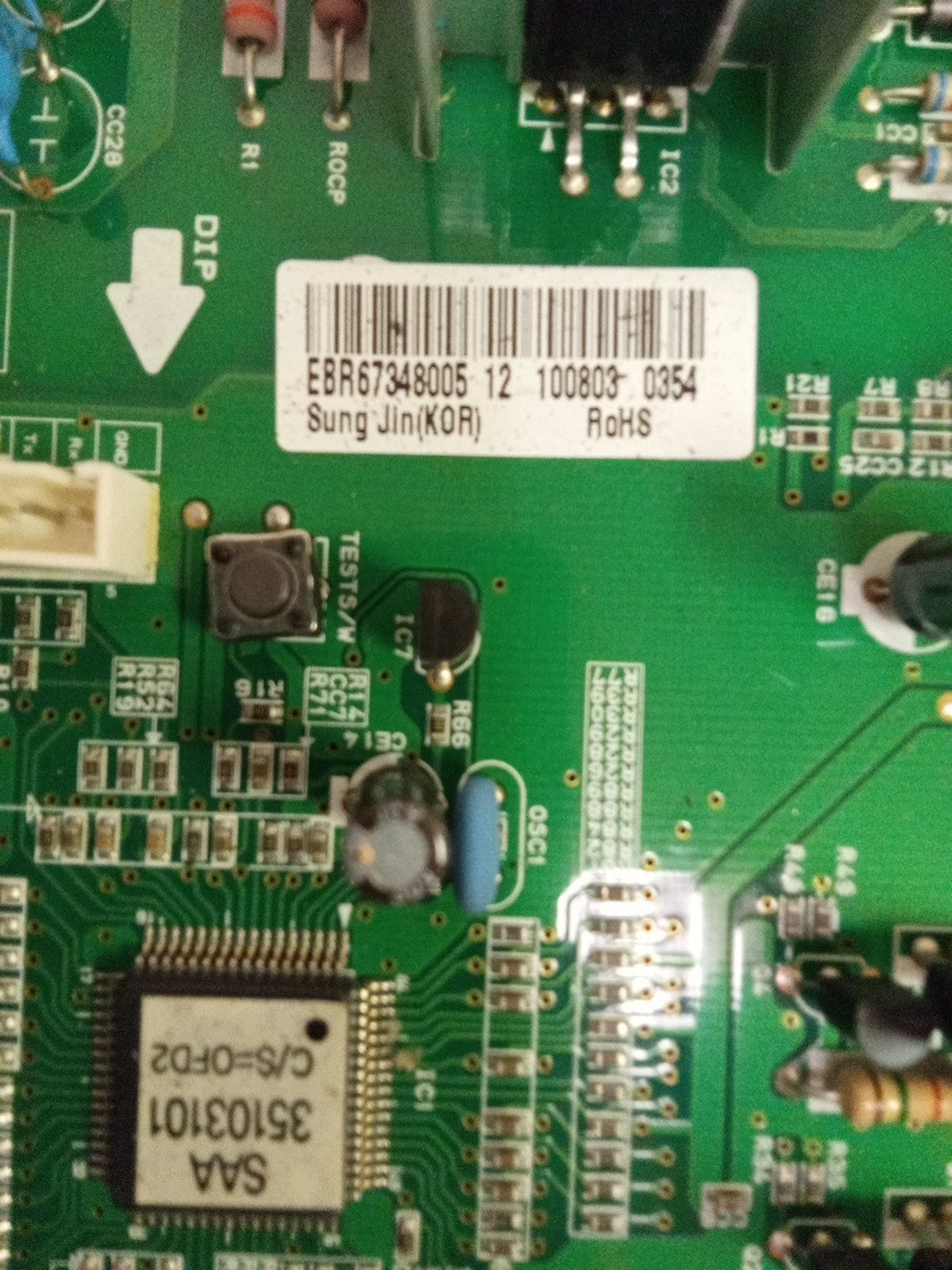 Kenmore Refrigerator Control Board EBR67348005 AMK-681