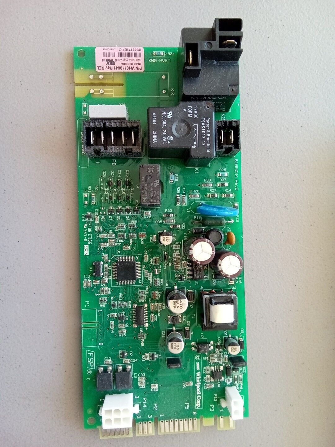 W10110641 Whirlpool Dryer Main Control Board AR46