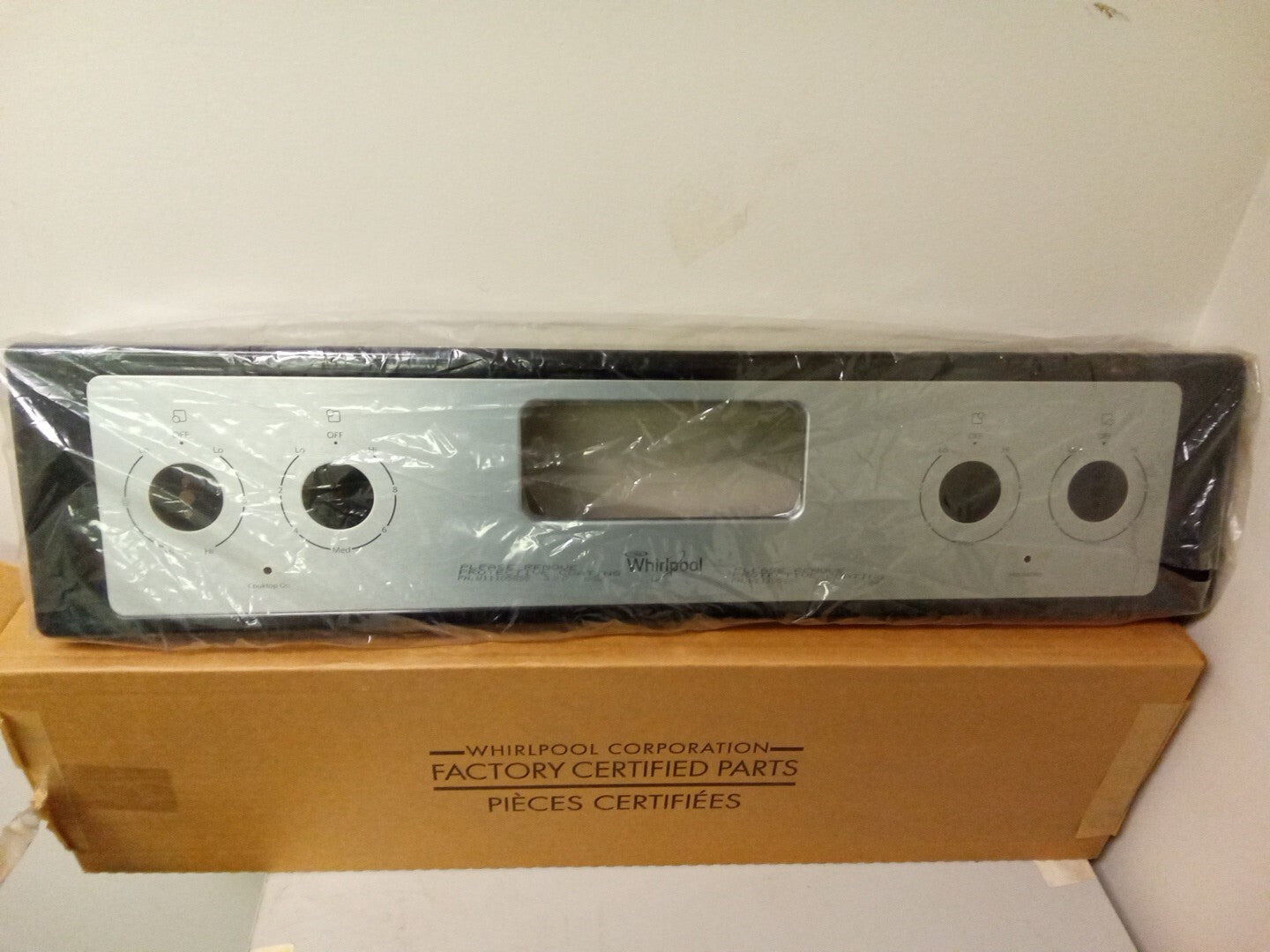 W10861503 (W11105888)  Whirlpool Range Control Panel AK-77