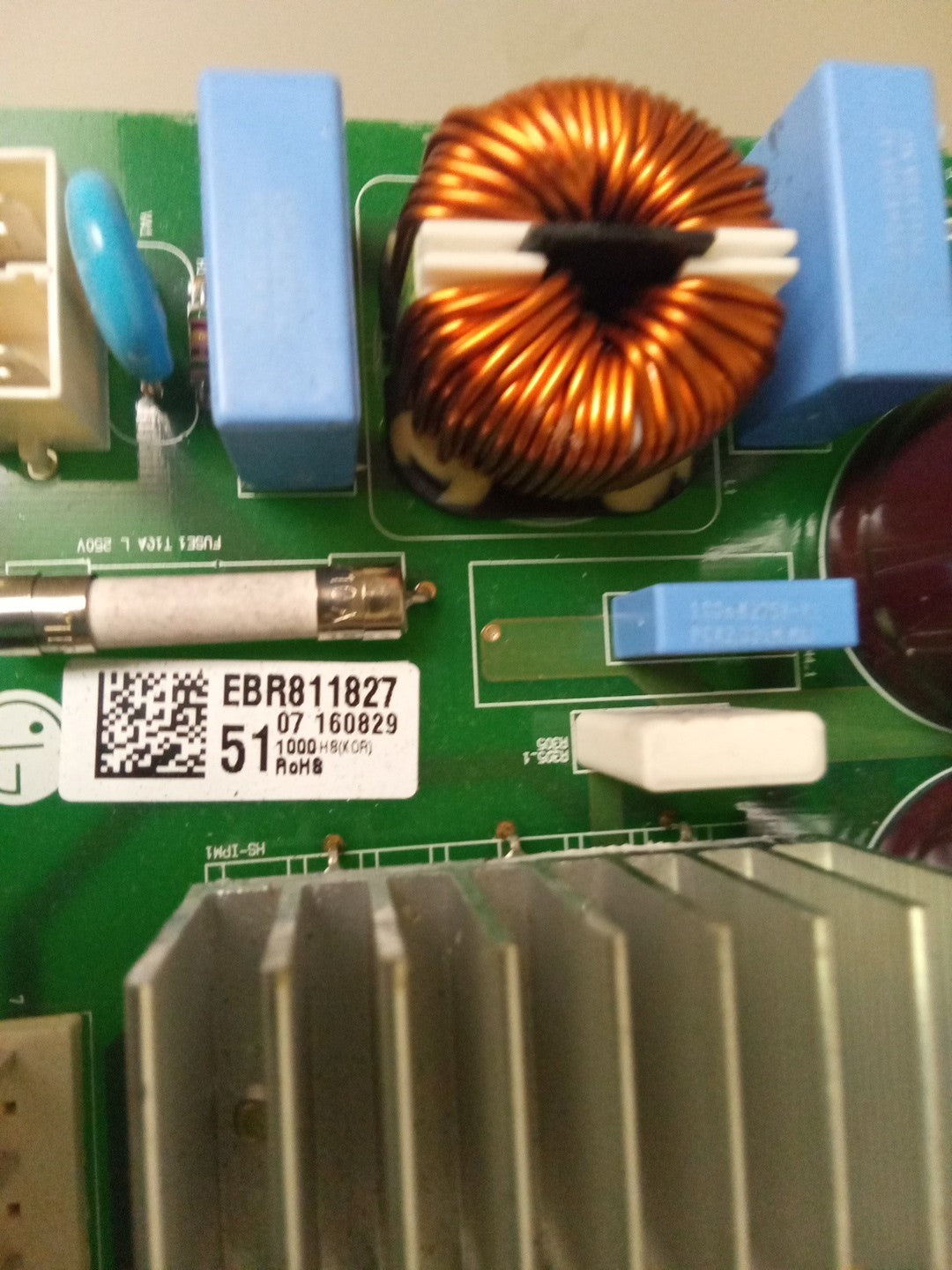 LG Refrigerator Control Board - Part Number EBR81182751 AMK-416