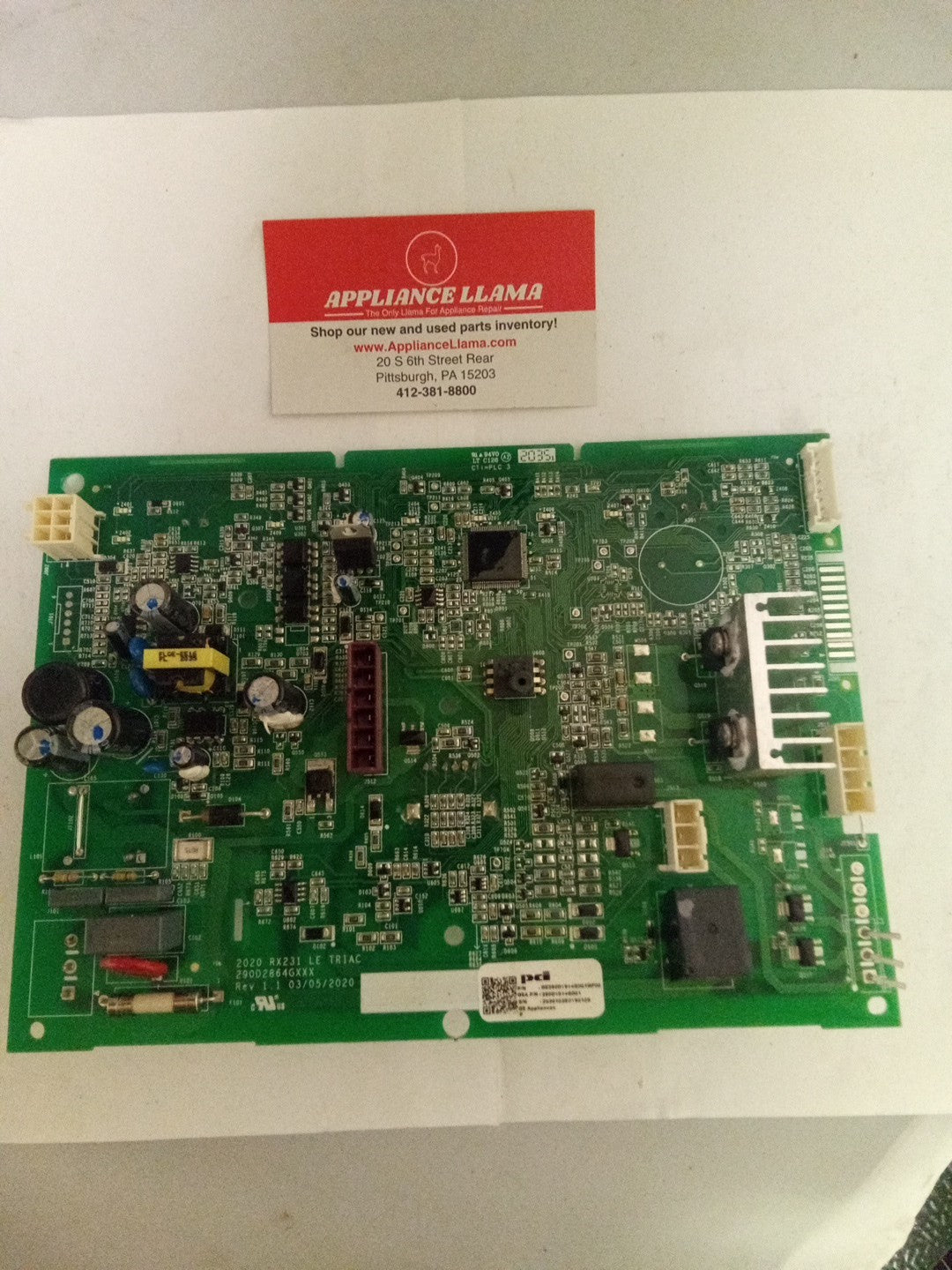 GE Washer Control 290D1914G001 AMK-427