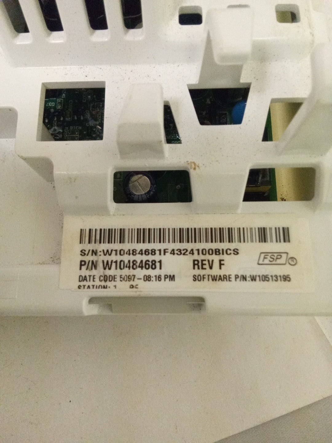Whirlpool Washer Control Board W10484681 AMK-586