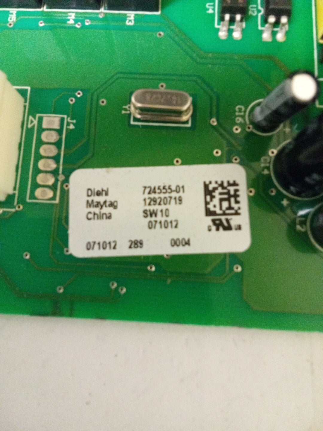 Maytag Refrigerator Control Board  12920719 AMK-191