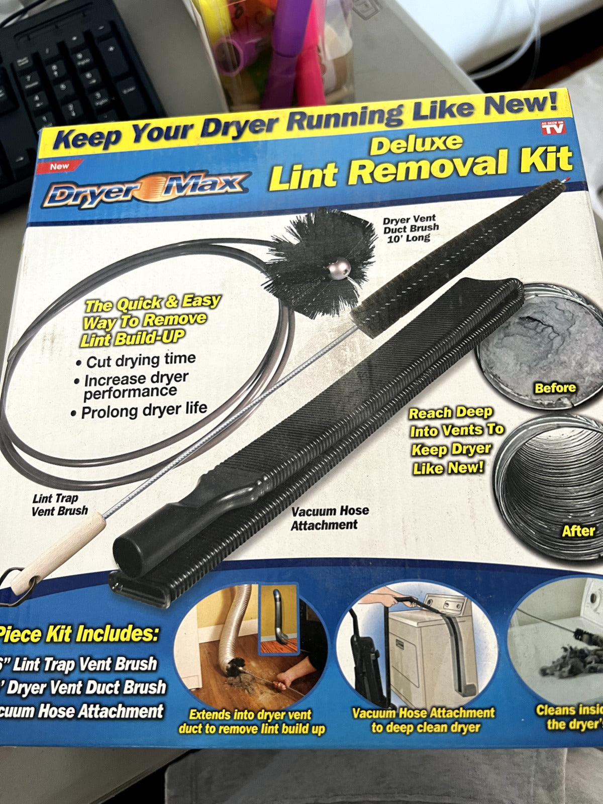 Dryer Max Deluxe Dryer Lint Removal Kit SK69