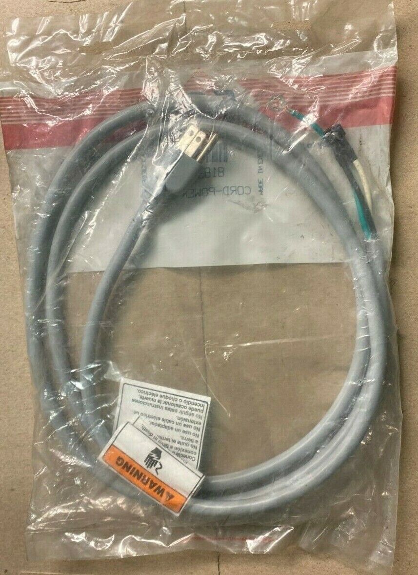 Whirlpool Washer Power Cord 8183009 New BM84