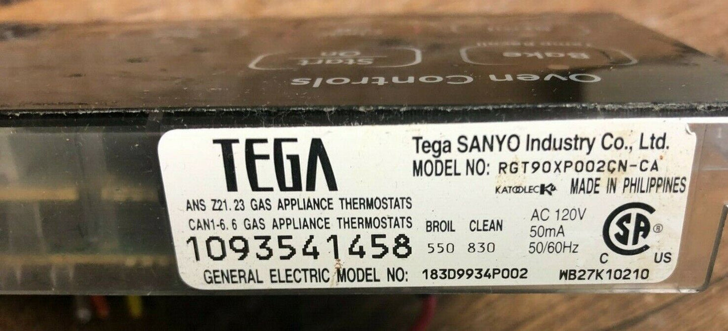 GE Range Oven, Control Board # WB27K10210 DC385