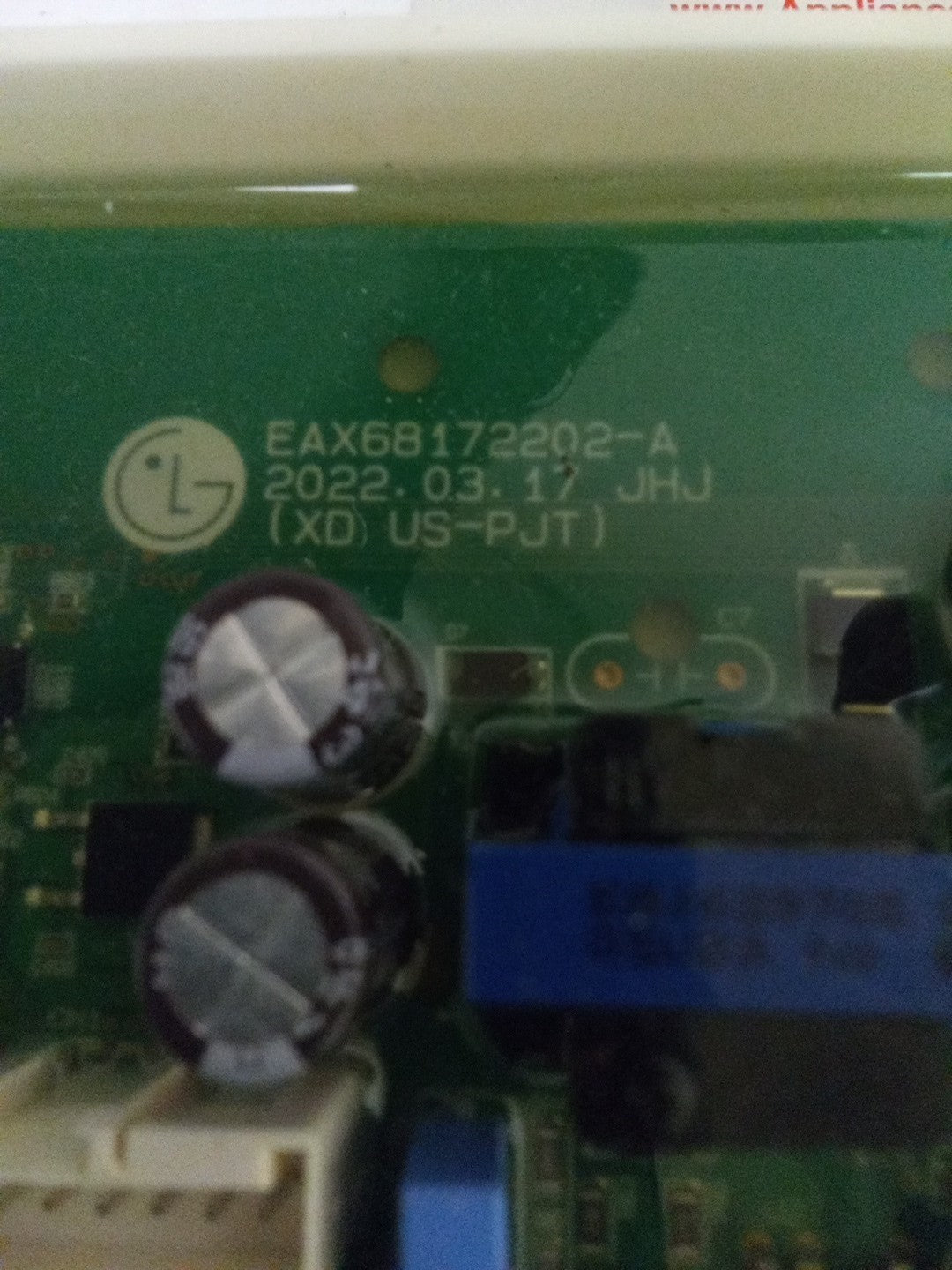 LG EBR36063404 EAX68172202-A Dishwasher Control Board AMK-406
