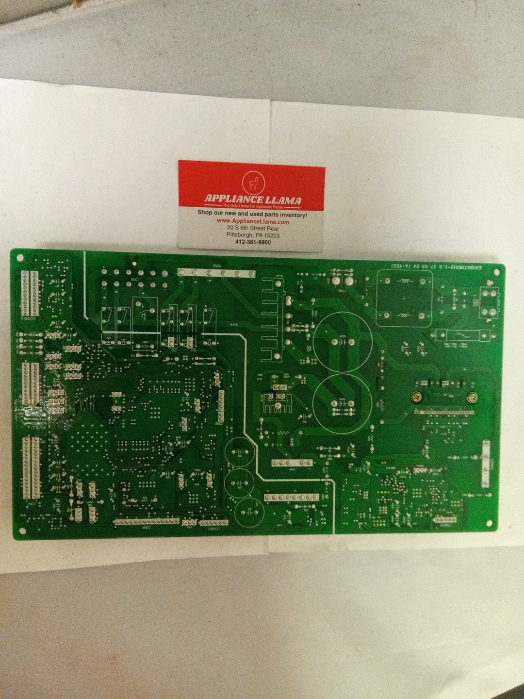 LG Refrigerator Control Board - Part Number EBR83845011 AMK-629