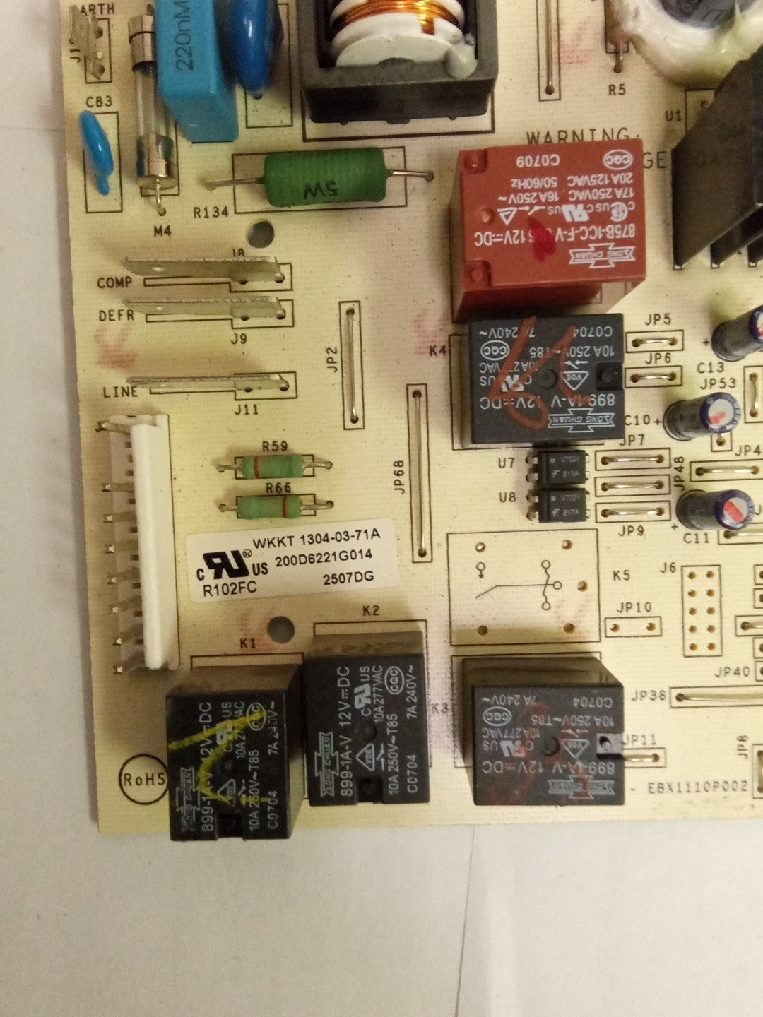 GE Refrigerator Control Board  200D6221G014 AMK-770