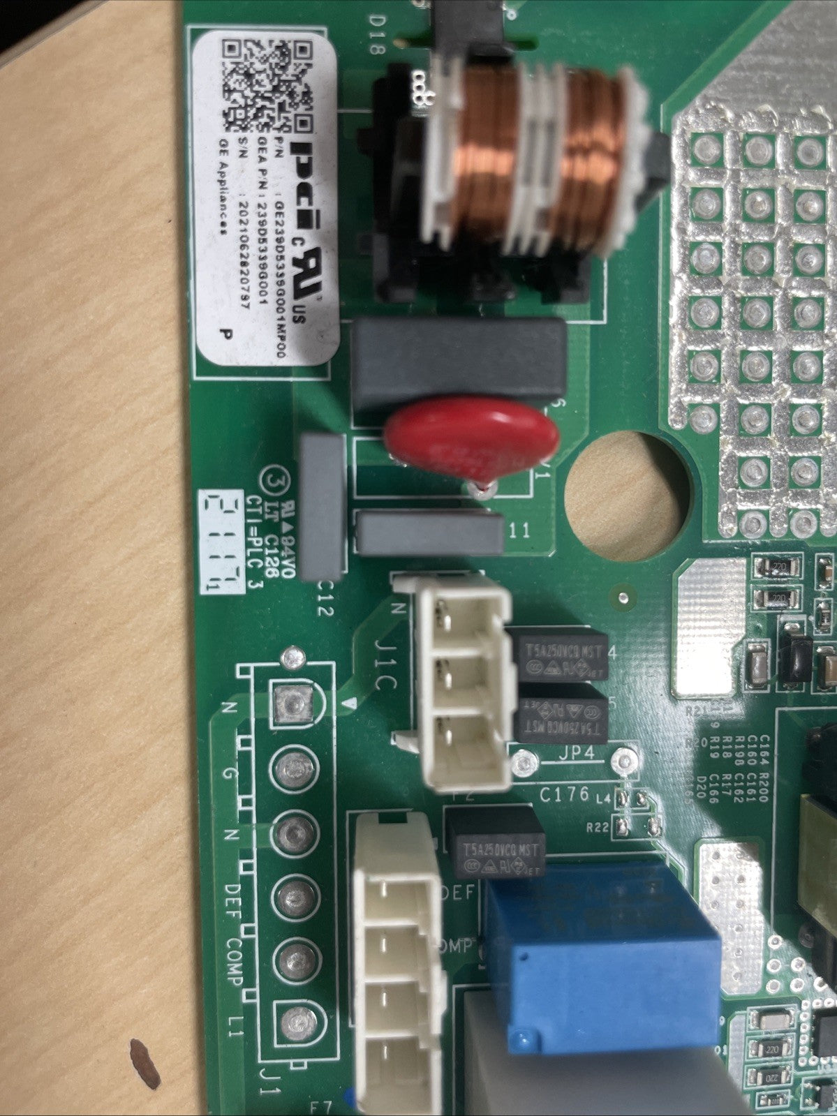 GE Refrigerator Control 239D5329G001-BA35
