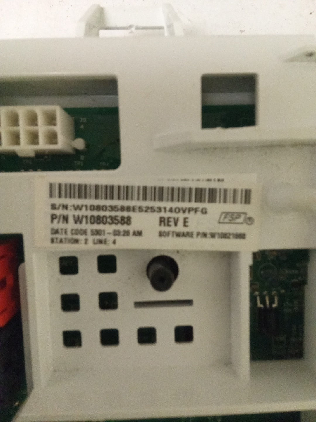 Maytag Washer Control Board W10803588 AMK-582