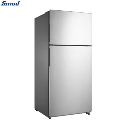 SMAD DDT-663WMU 18 ft³ Freestanding Top Mount Refrigerator Stainless New