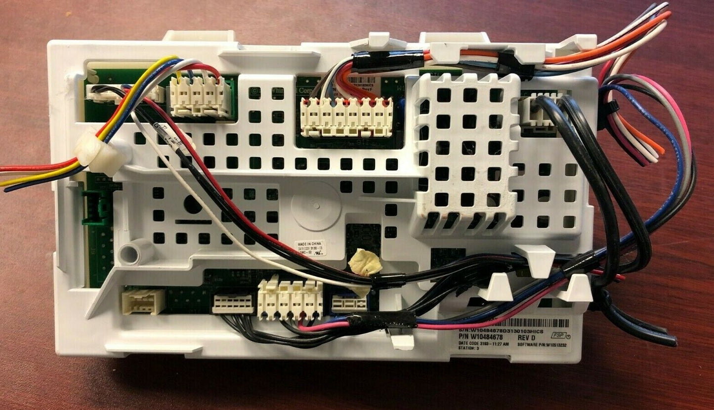 WHIRLPOOL/AMANA  WASHER CONTROL BOARD   PART #  W10484678 DC715