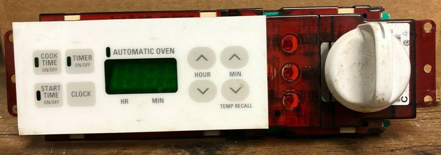 183D6012P002 White GE GAS Stove Range Control DC338