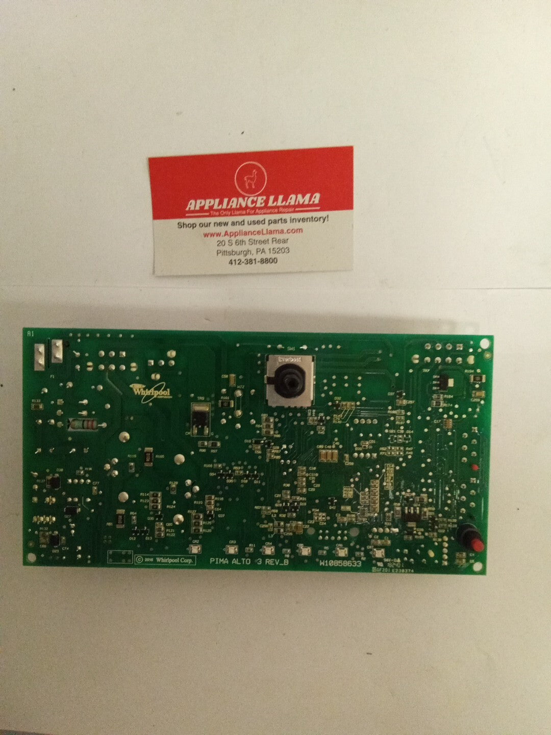 Whirlpool Washer W11130853 Control Board Rev B  AK-865