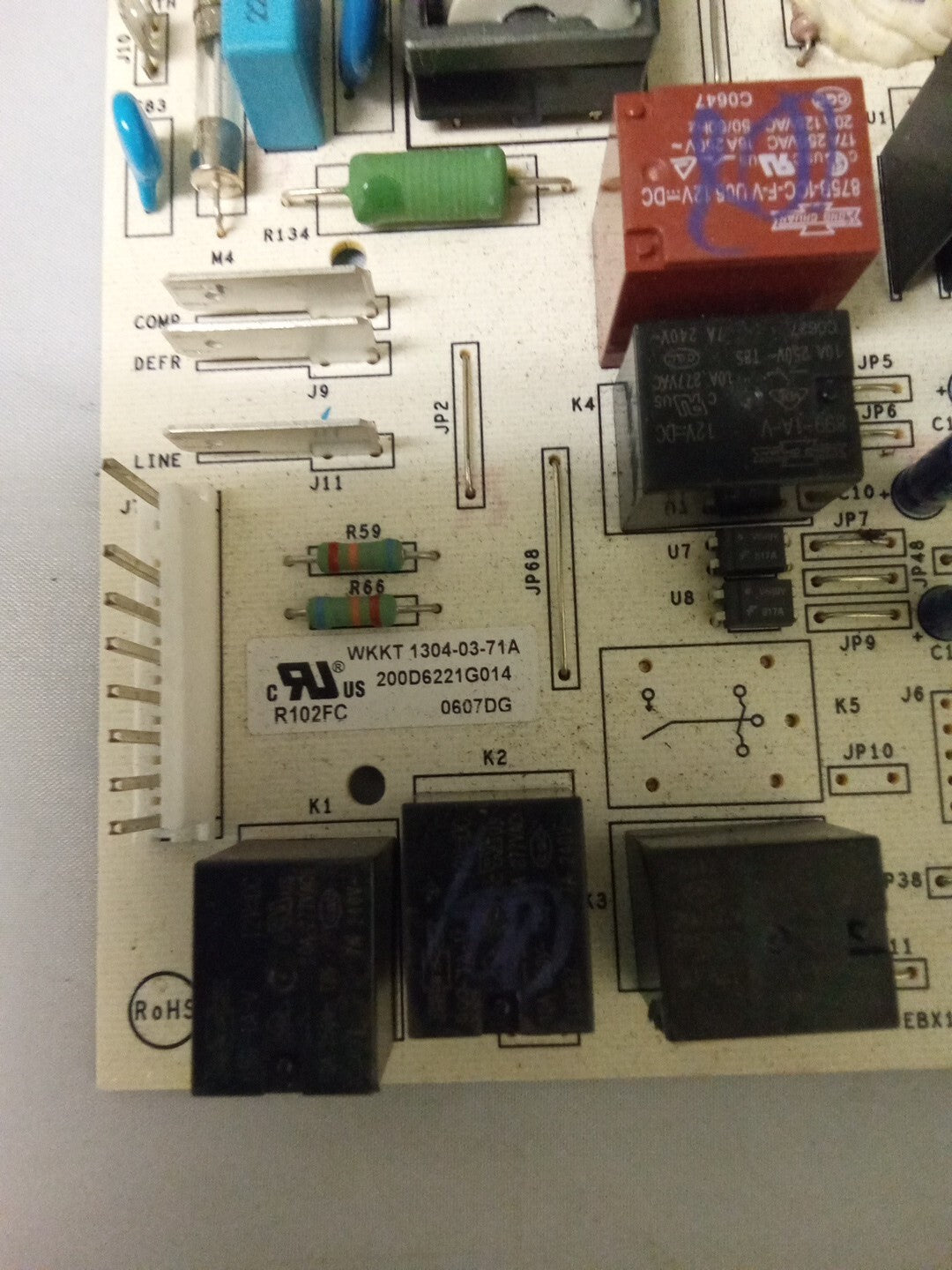 GE Refrigerator Control Board  200D6221G014 AK-692