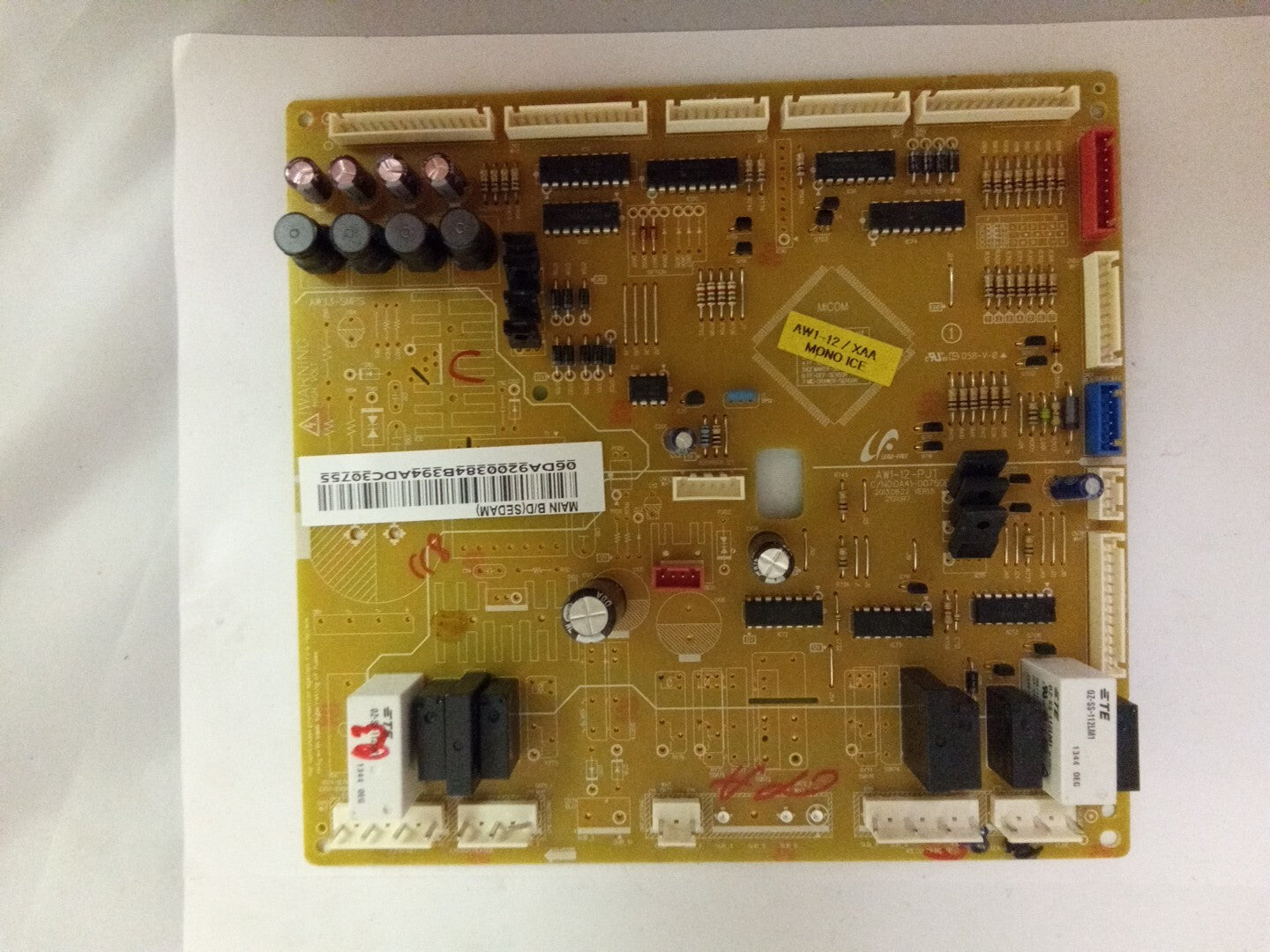 DA92-00384B For Samsung Refrigerator Electronic Control Board AK-914