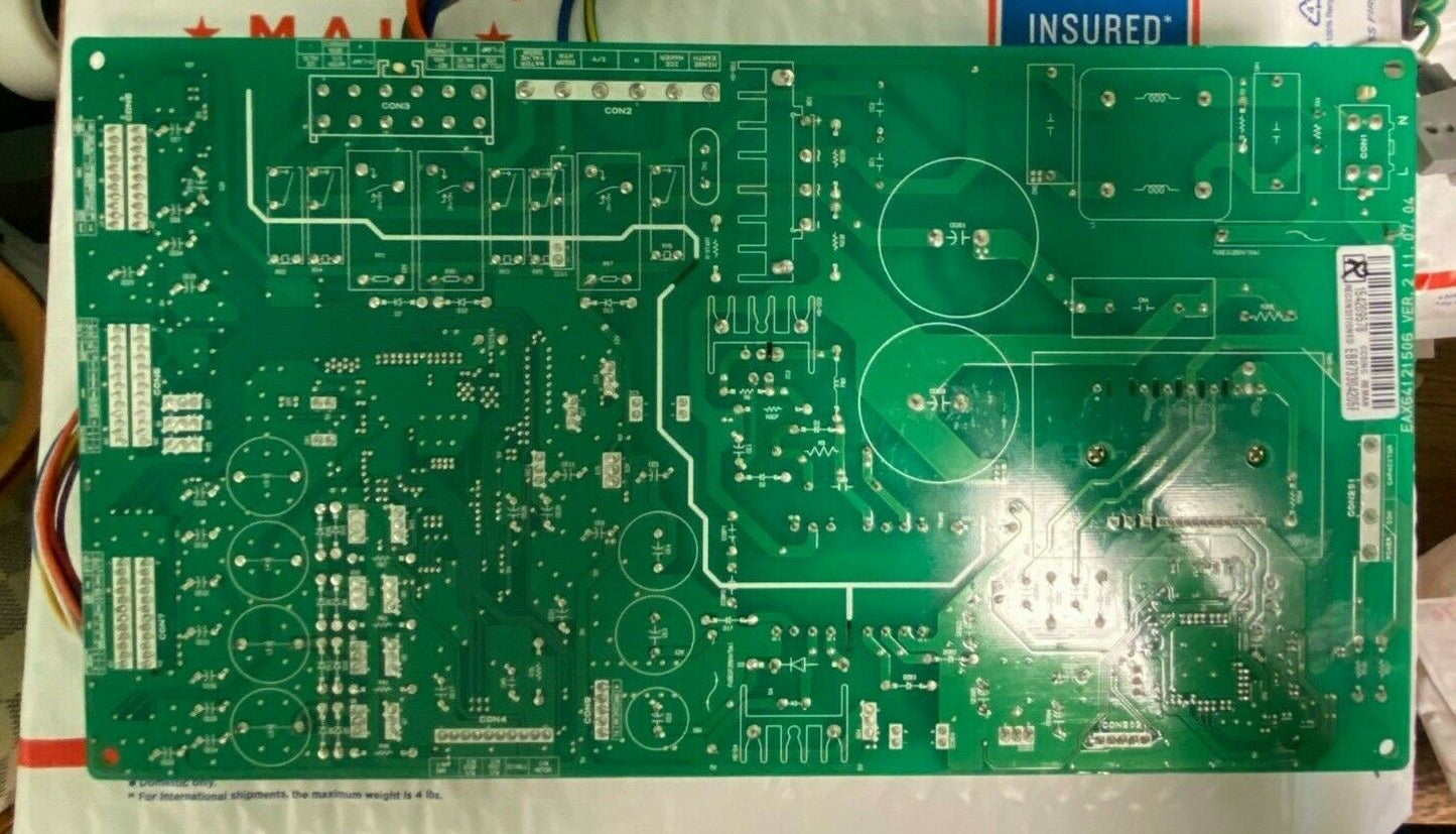 LG Refrigerator PCB Assembly EBR73304205 Control Board Used SH240