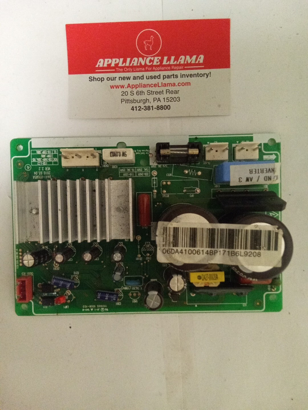 Samsung Refrigerator DA41-00614B Pcb Assembly Inverter AK-993