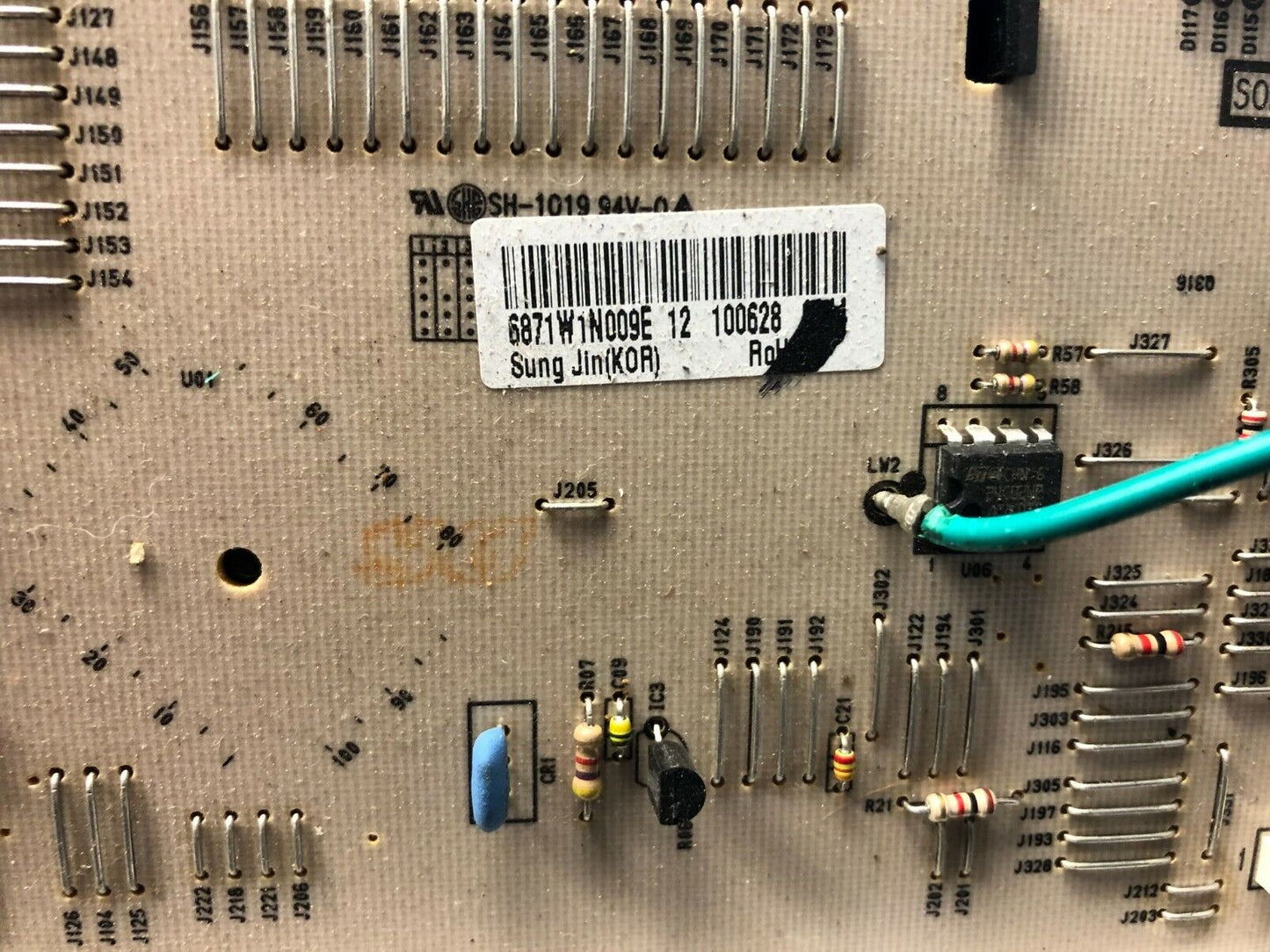 LG RANGE OVEN CONTROL BOARD EAU60943404 DC741