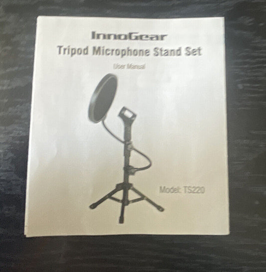 InnoGear Desktop Microphone Stand TS220 New SH579