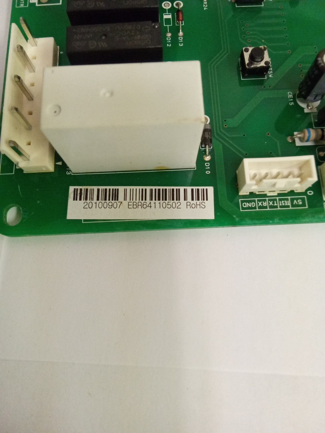 EBR64110502 LG Refrigerator Control Board AMK-666