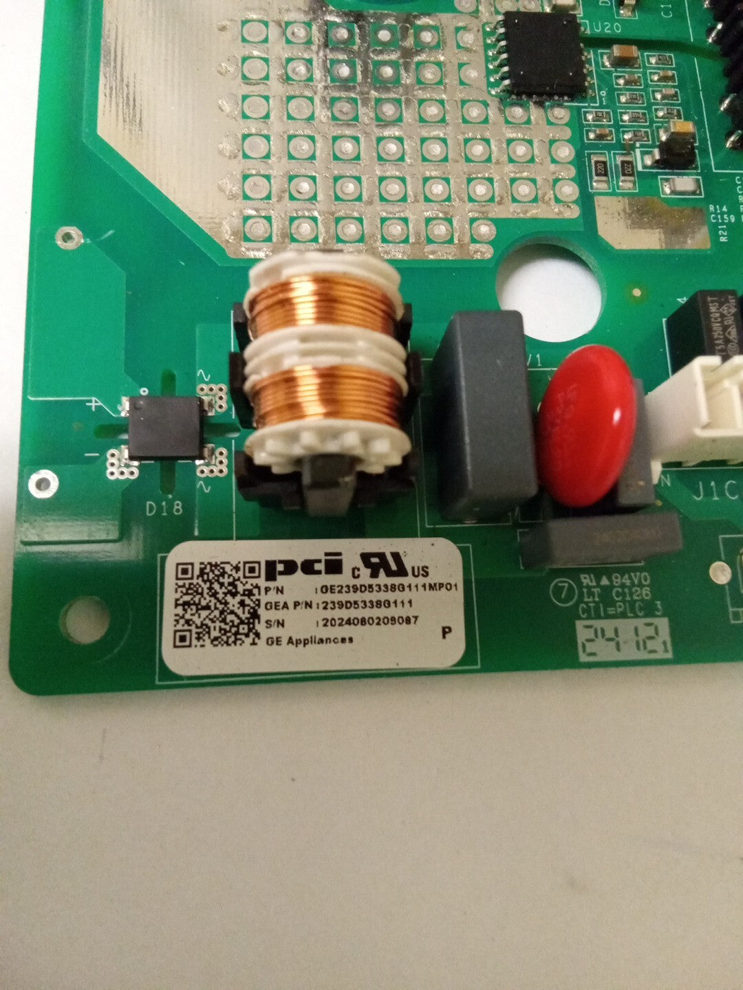 GE Refrigerator Control Board 239D5337G111 AK-801