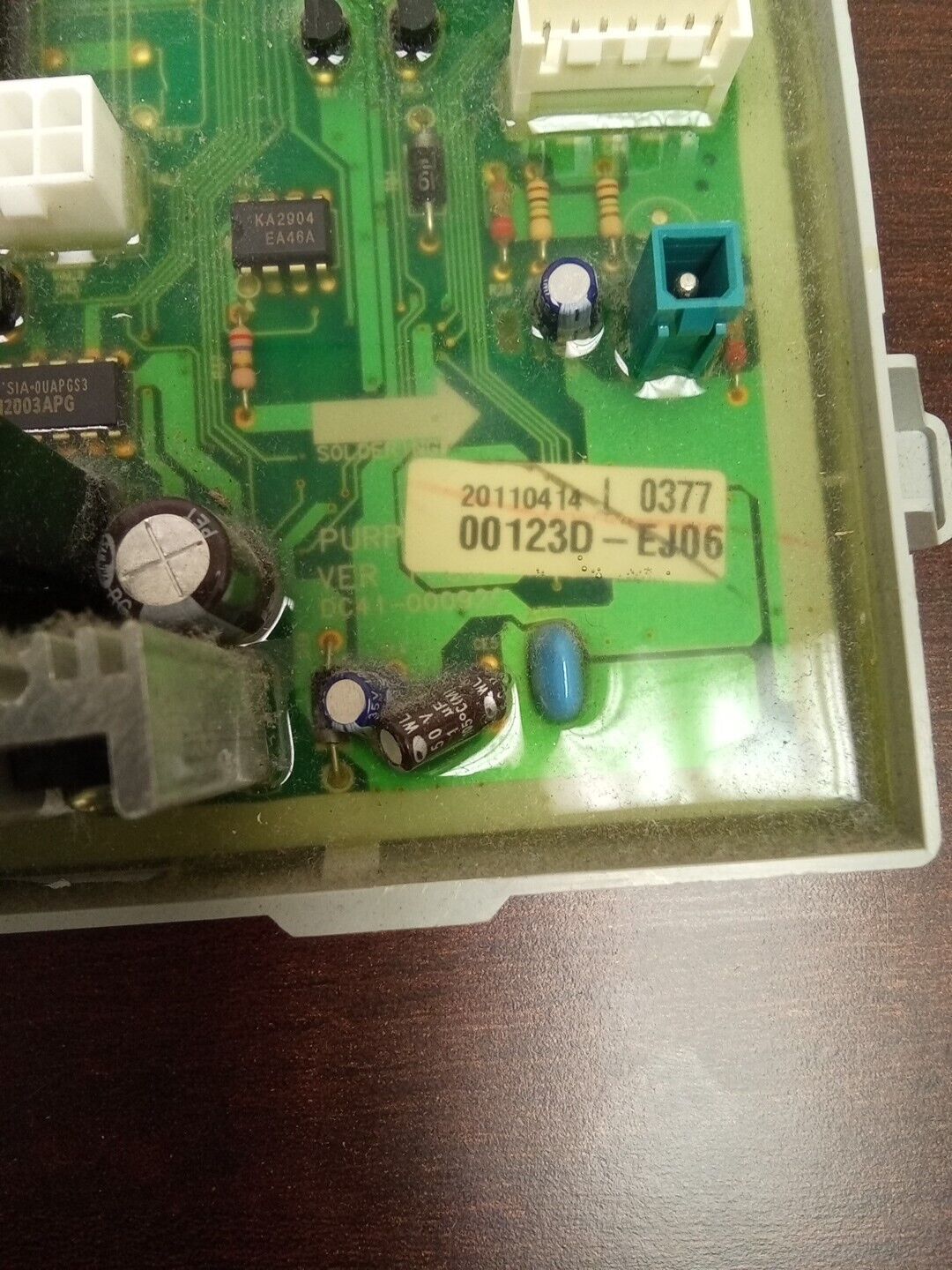 Genuine Samsung Dryer Control Board 00123D - EJ06  AR88