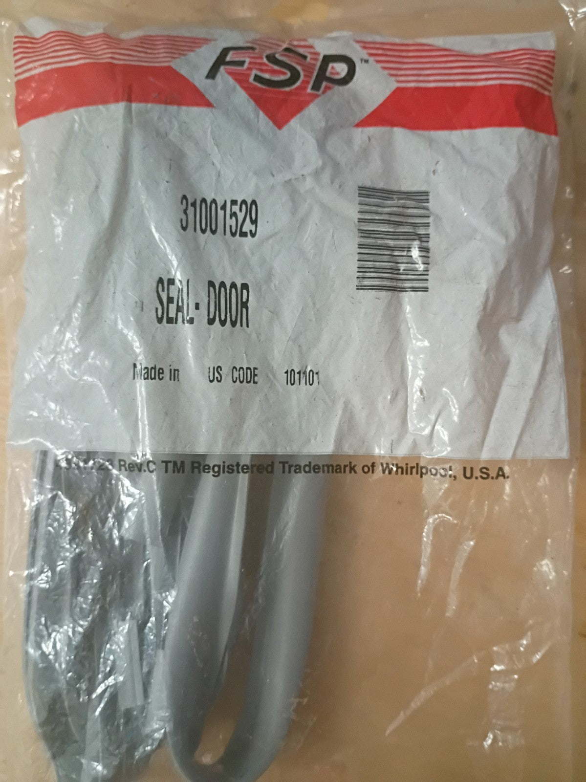 New Whirlpool 31001529 Door Seal Dryer KB8
