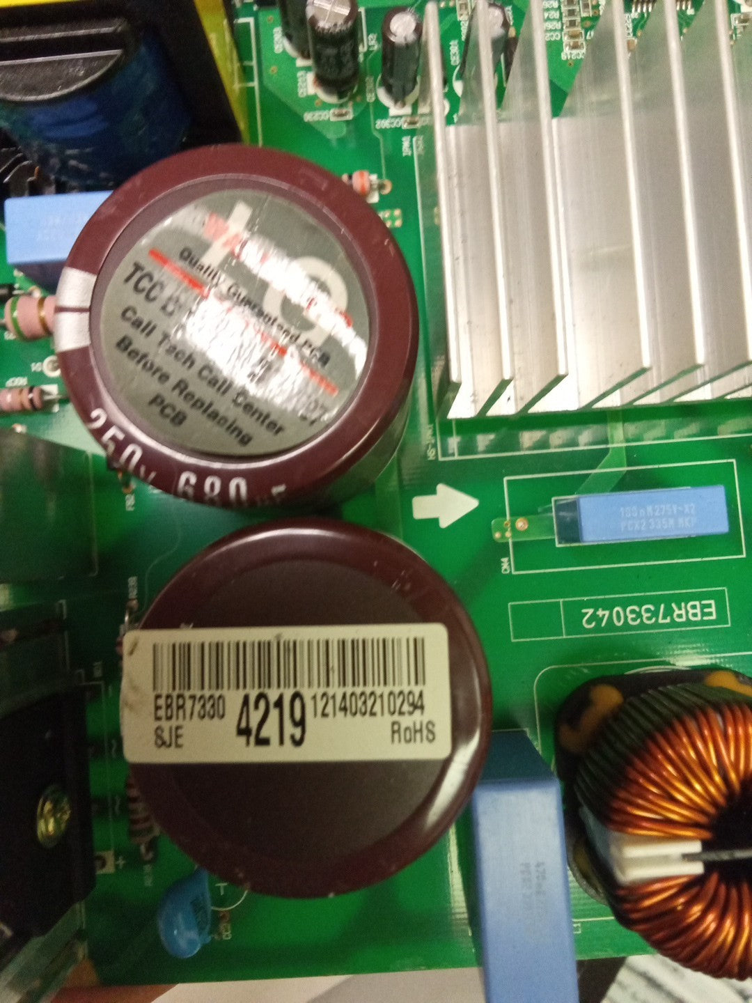 LG Refrigerator Control Board EBR73304219  AMK-651