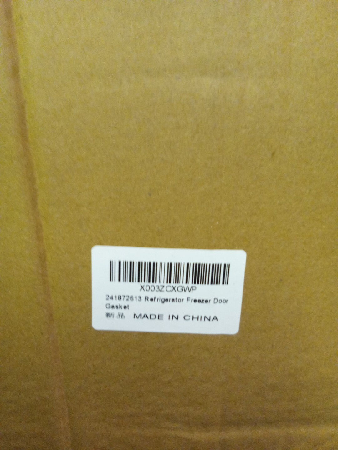 Frigidaire 241872513 Refrigerator Door Gasket White AK-765