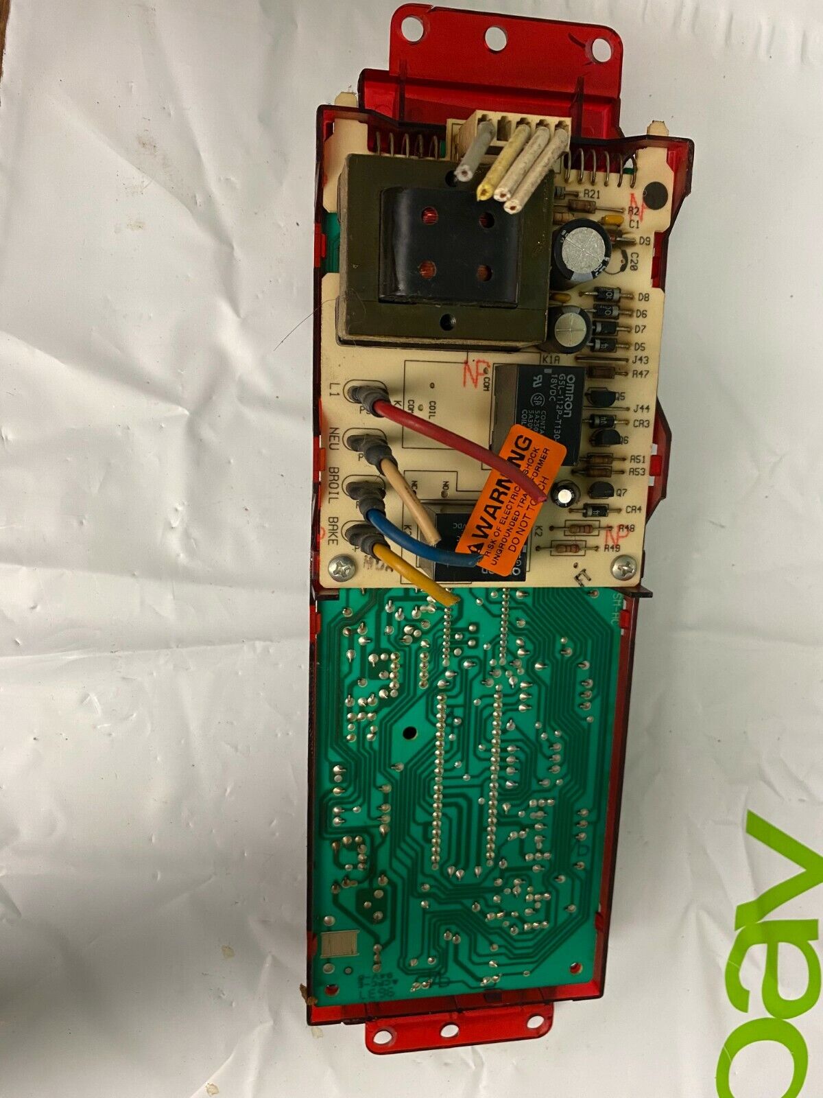 GE WB11K0065 Range Oven Control Board Digital Used OVN61