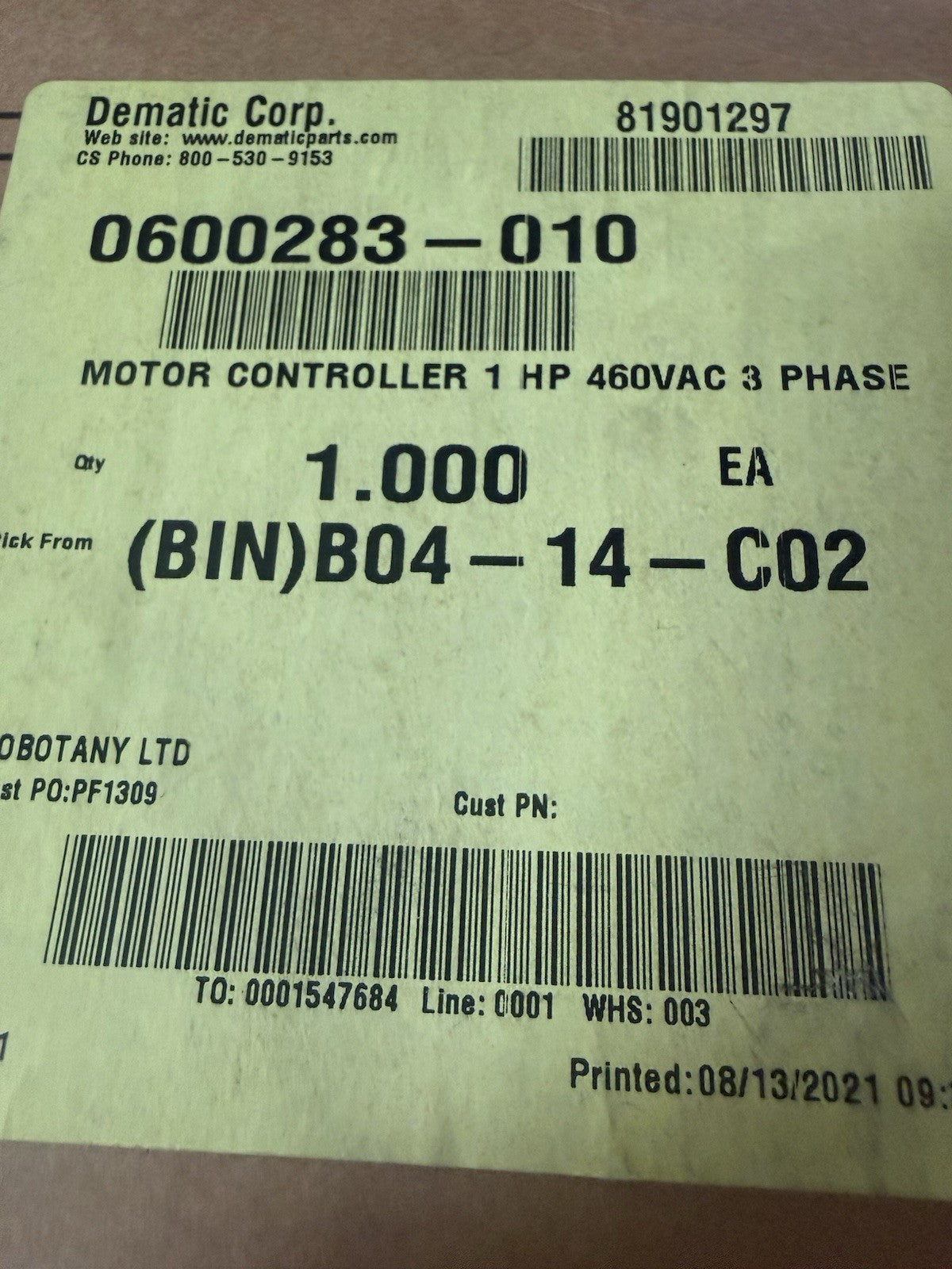 C300-024-0041-a101-01-Ab100  Commander C Brand New JB81