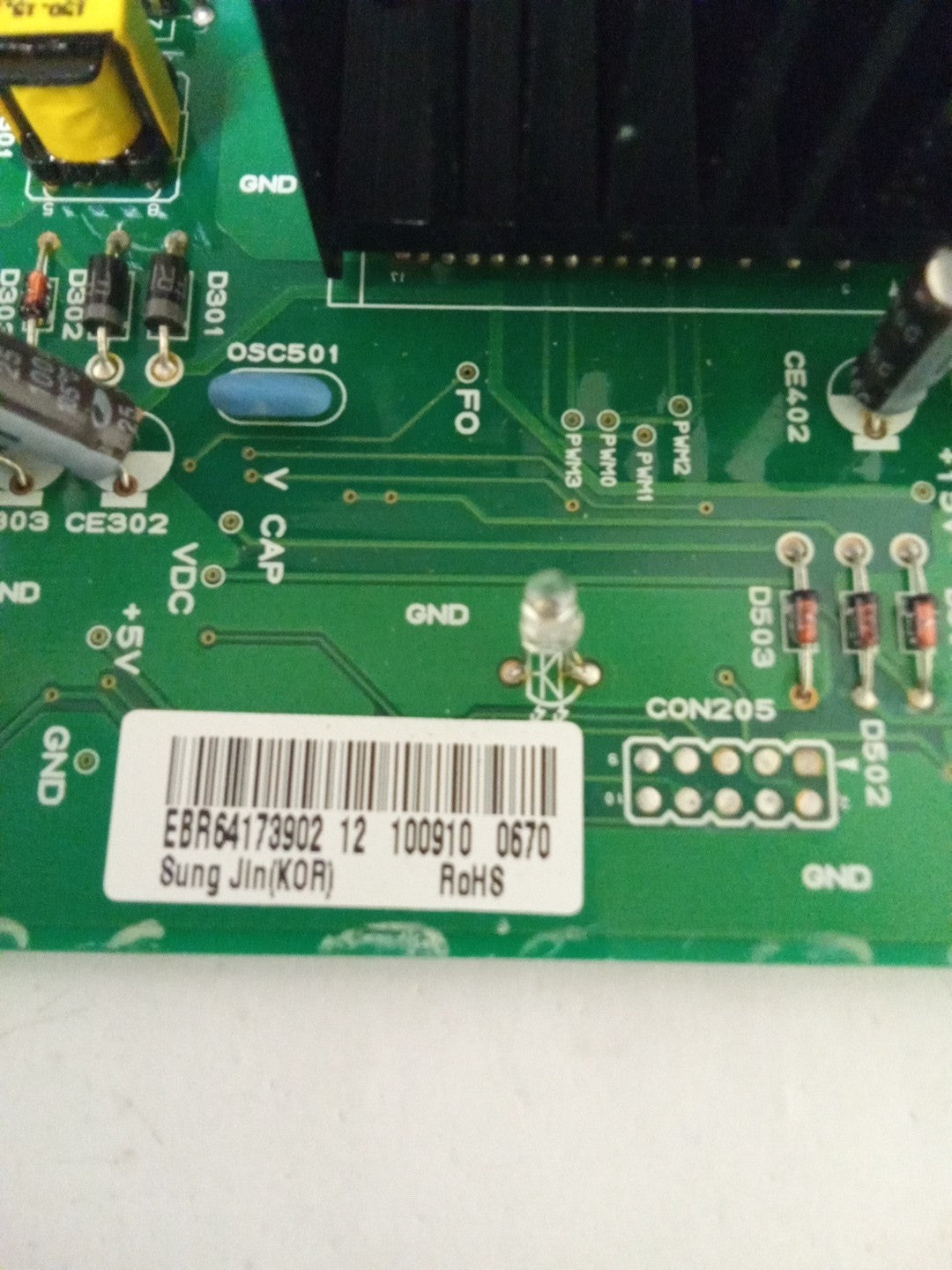 LG Kenmore Fridge Control EBR64173902 Board AMK-267