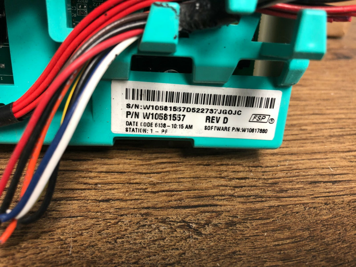W10581557 Maytag Washer Control Board DC215