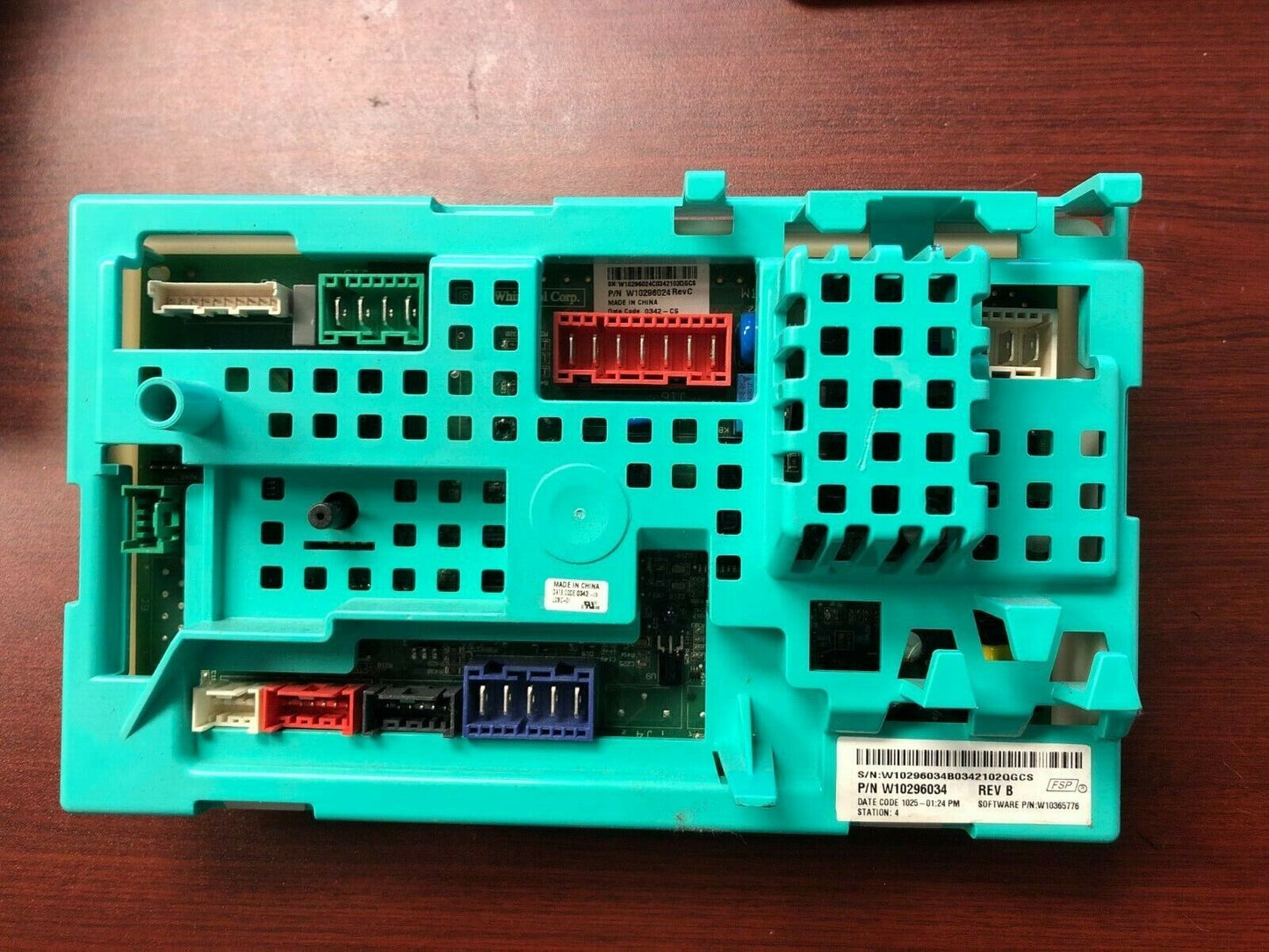 WHIRLPOOL WASHER CONTROL BOARD PART# W10296034                DC559