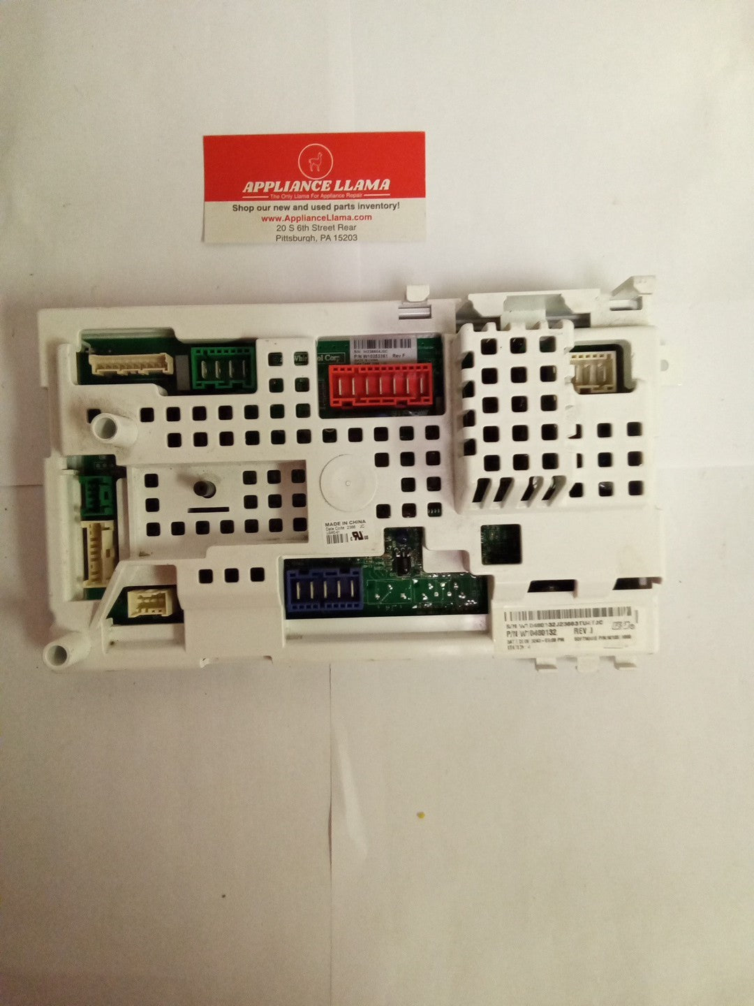Whirlpool Washer Main Control Board  W10480132  AMK-742