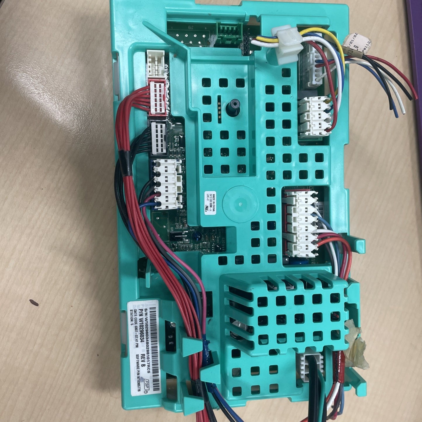 Whirlpool W10296034  Washer Control Board BA52