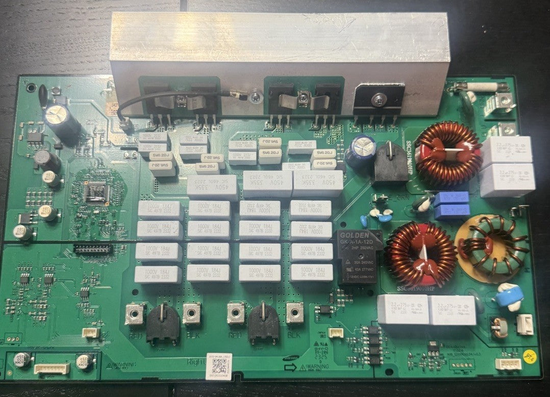 DG92-01045B Samsung Assy PCB Inverter Right for Cooktop NZ36K7880US USED OBX7