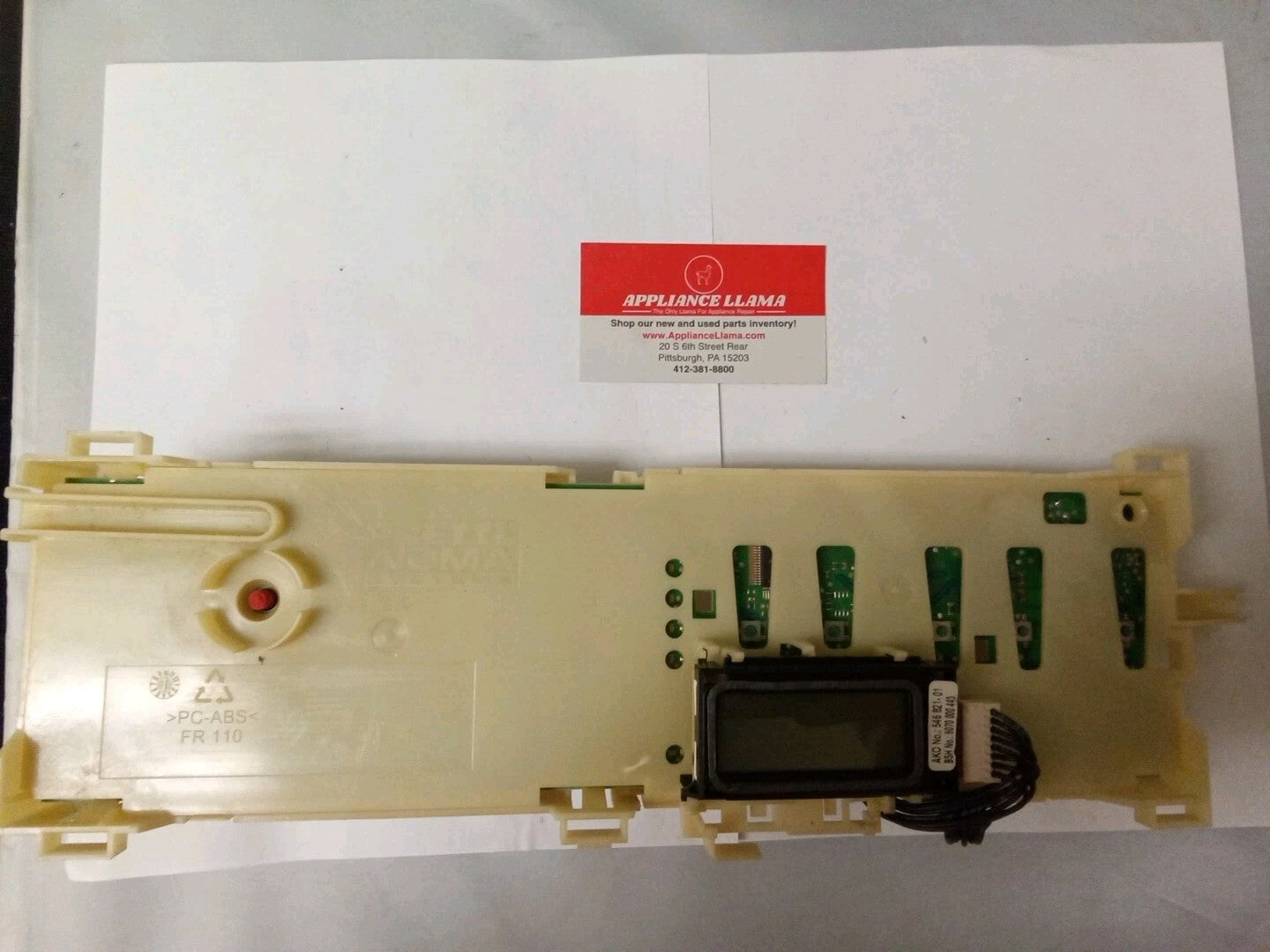 Bosch Dryer 5070 000 542 Control Board. AK-892