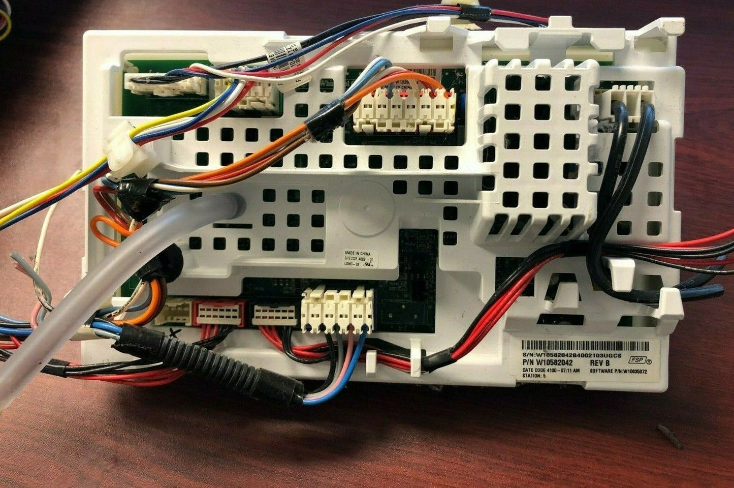 WHIRLPOOL WASHER MAIN CONTROL BOARD W10582042 DC717