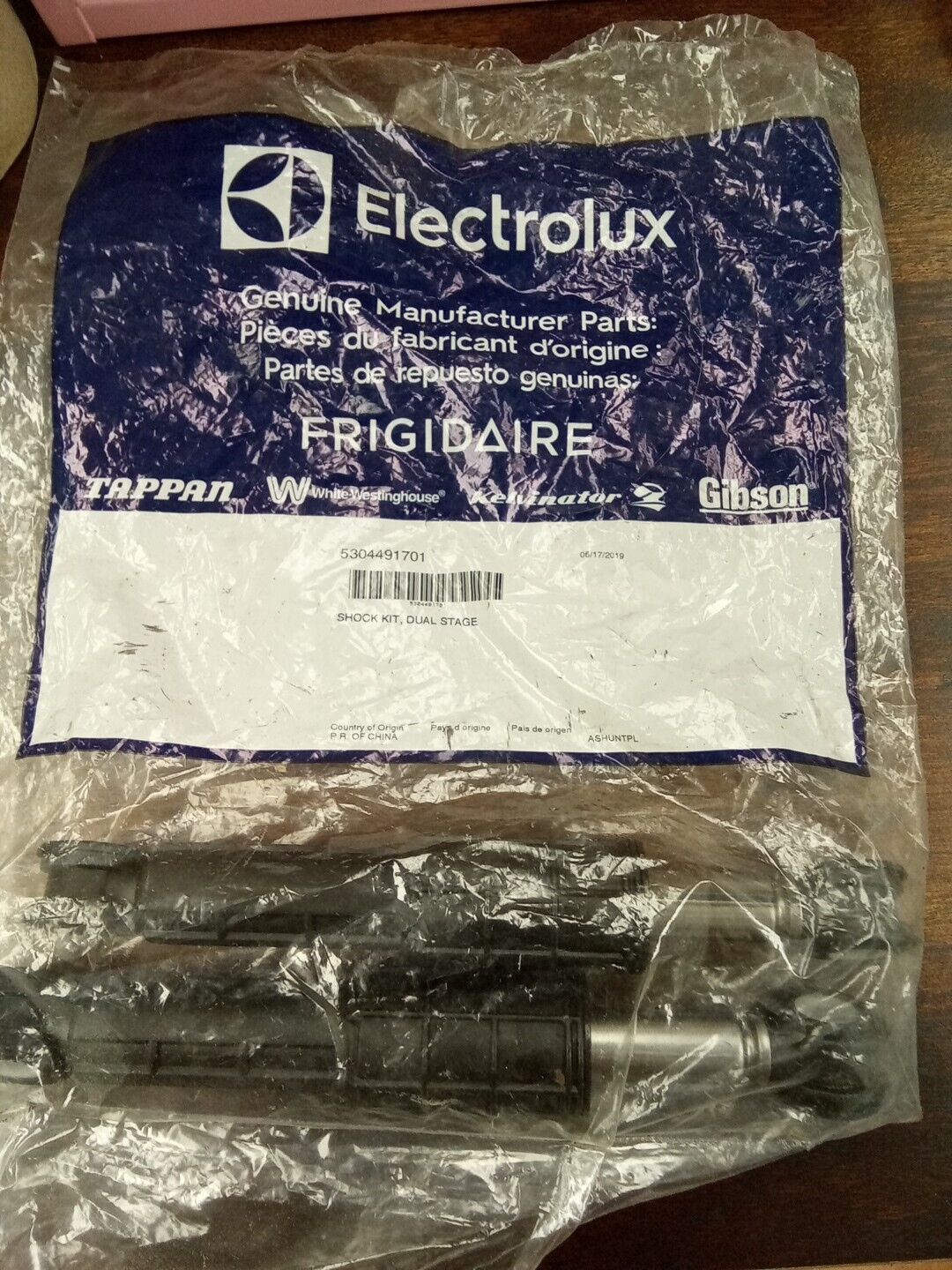 5304491701 Electrolux Shock Absorber Dual Stage Shock Kit New SEA298