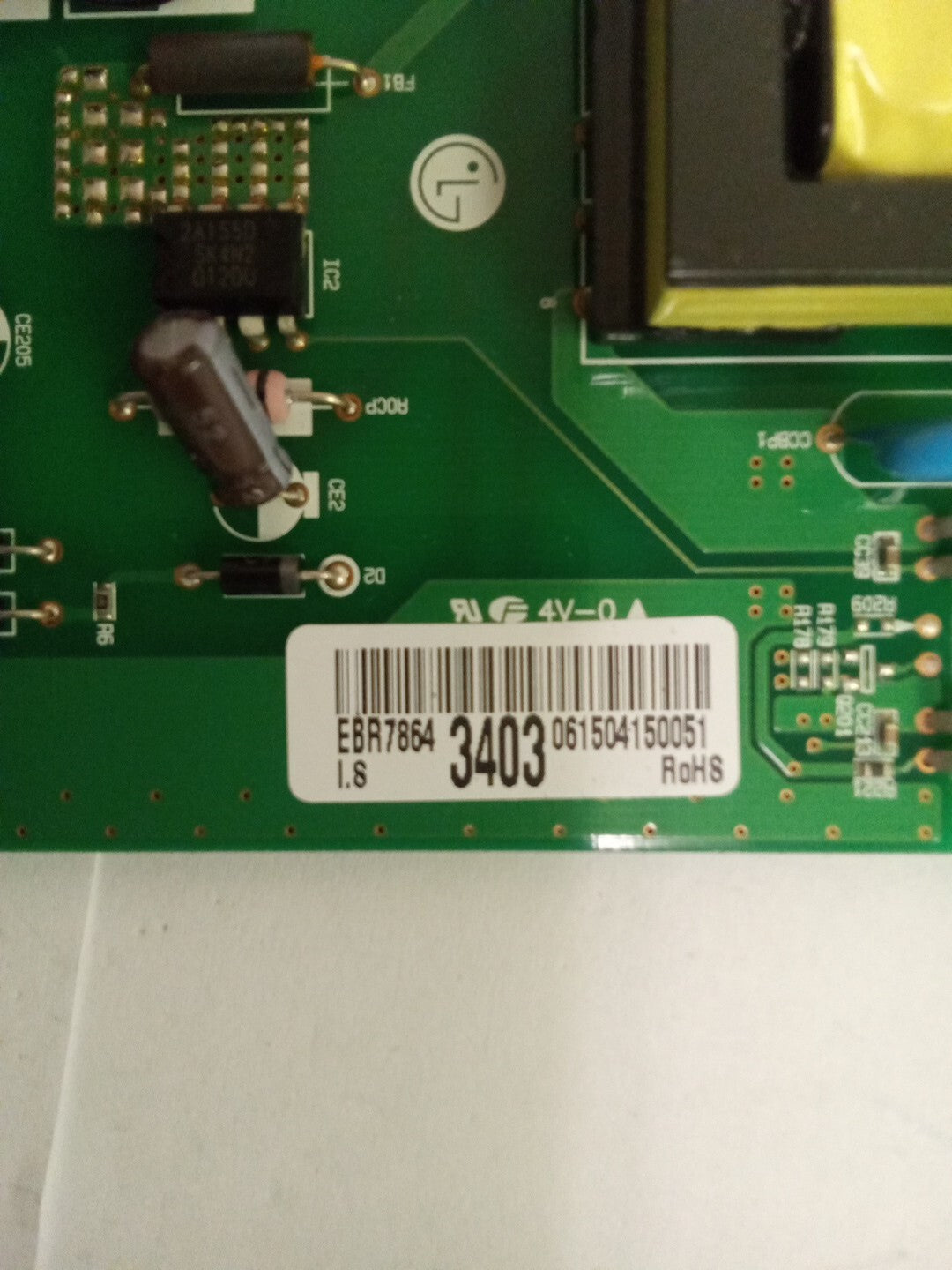 LG Refrigerator EBR78643403 Control Board AK-856