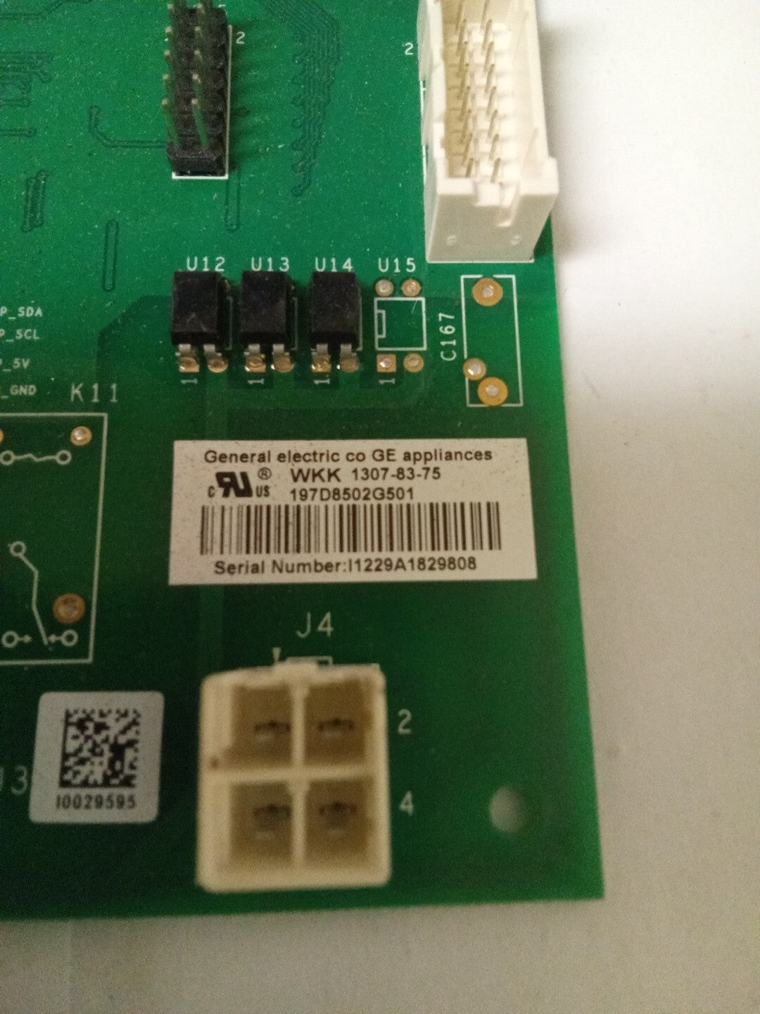 GE Fridge Control Board 197D8502G501 AK-956