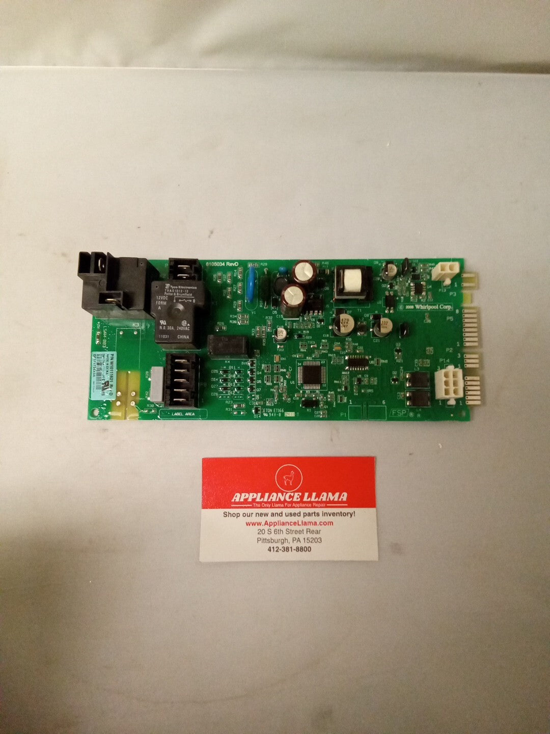 Whirlpool Dryer Control Board W10111621 AK-452