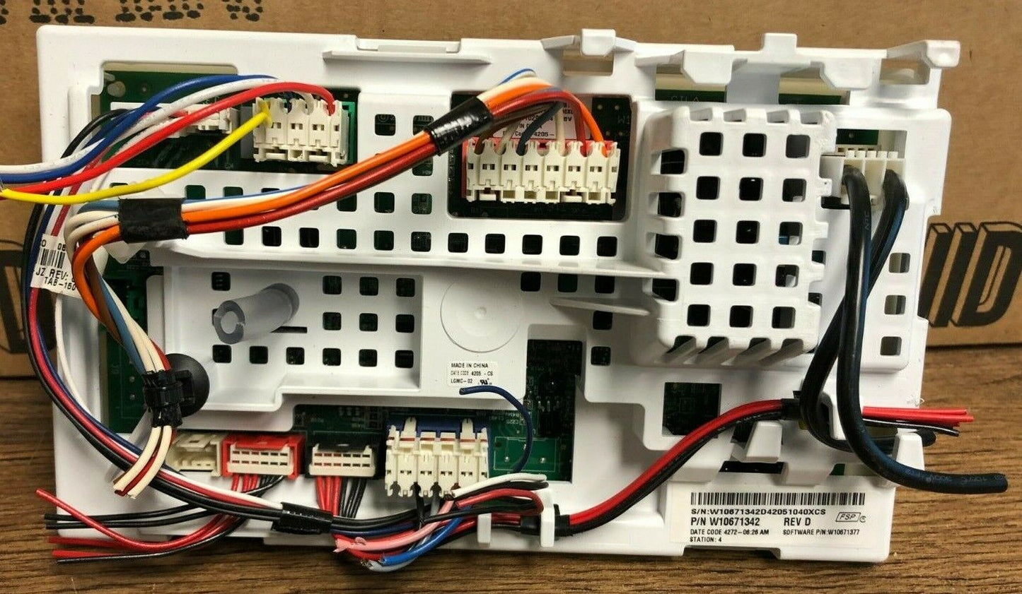 W10671342 Whirlpool Washer Control Board DC225