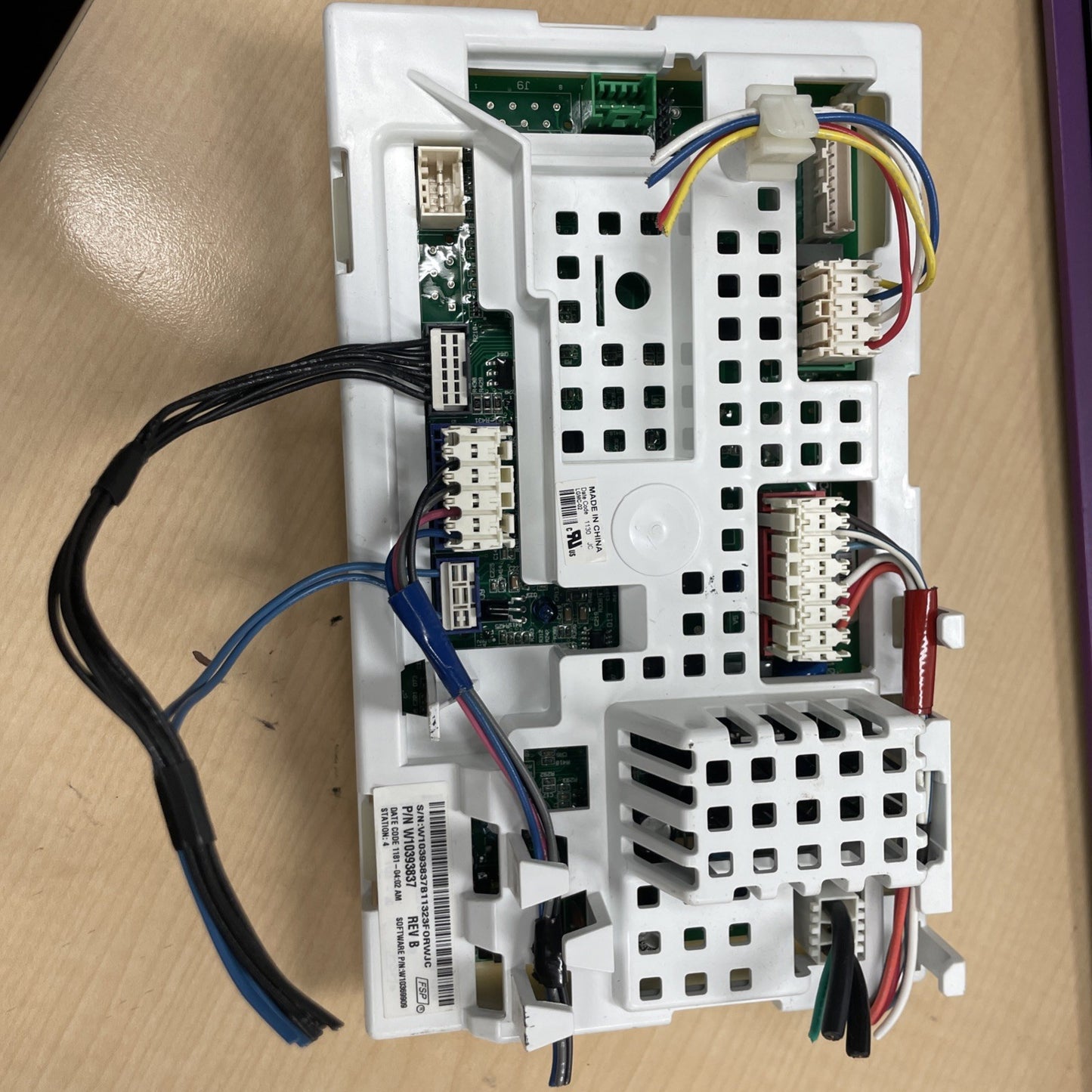 Whirlpool Washer W10393837 Control Board BA42
