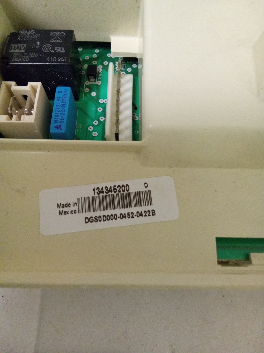 Frigidaire Washer Control 134345600 AMK-386